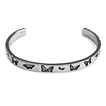 Alternate Image 4 for Note To Self Inspirational Lead-Free Pewter Cuff Bracelet