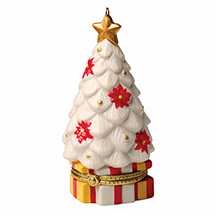Alternate Image 0 for Porcelain Surprise Christmas Gift Box Ornaments