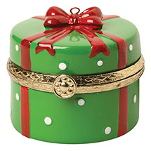 Alternate Image 22 for Porcelain Surprise Christmas Gift Box Ornaments