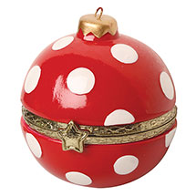 Alternate Image 28 for Porcelain Surprise Christmas Gift Box Ornaments