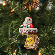 Alternate Image 7 for Porcelain Surprise Christmas Gift Box Ornaments