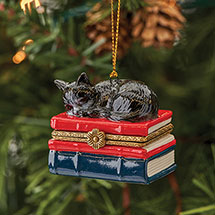 Alternate Image 9 for Porcelain Surprise Christmas Gift Box Ornaments