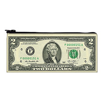 Bank Note Zipper Pouches | Shop.PBS.org