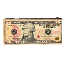 Alternate Image 3 for Bank Note Zipper Pouches