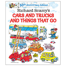 Product Image for Richard Scarry Cars & Trucks & Things That Go 50th Anniversary Edition Book