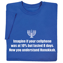 Product Image for The Miracle of Hanukkah T-Shirt or Sweatshirt 