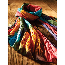 Alternate Image 1 for Northern Lights Crinkly Cotton Fashion Scarf