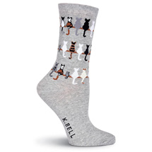 Alternate Image 2 for Cat Tails Women's Socks