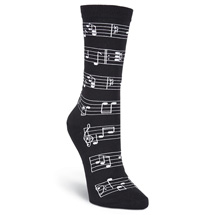 Alternate Image 1 for Making Music Women's Socks