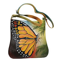Product Image for Handpainted Butterfly Bag