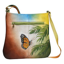 Alternate Image 4 for Handpainted Butterfly Bag
