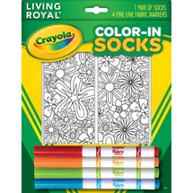 Product Image for Floral Color-In Socks