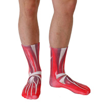 Alternate Image 1 for Muscle Unisex Socks