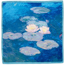 Alternate Image 1 for Monet Water Lilies Neckerchief
