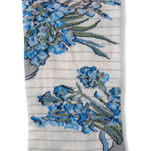 Alternate Image 1 for Van Gogh Irises Women's Socks