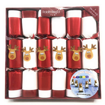 Alternate Image 1 for Racing Reindeer Party Crackers (set of 6)