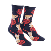 Product Image for Knittin' Kitten Women's Socks