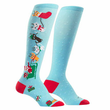 Product Image for Jingle Cats Knee High Women's Socks