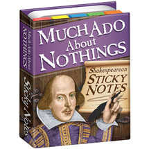 Product Image for Shakespeare Much Ado About Nothings Sticky Notes
