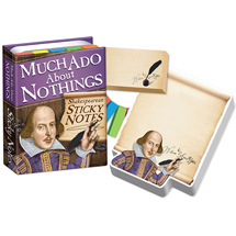 Alternate Image 1 for Shakespeare Much Ado About Nothings Sticky Notes