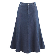 Product Image for Women's 8-Gore Denim Riding Maxi Skirt
