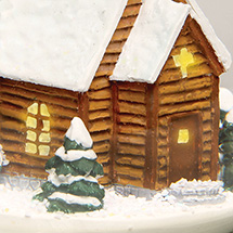 Alternate Image 3 for Snowy Sanctuary Church Snow Globe