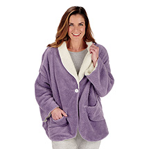 Alternate Image 3 for Women's Bed Jacket with Pockets