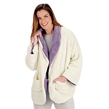 Alternate Image 4 for Women's Bed Jacket with Pockets