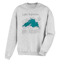 Alternate Image 1 for Personalized Lake Sweatshirt