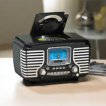 Product Image for Corsair Clock Radio/CD Player with Bluetooth - Black