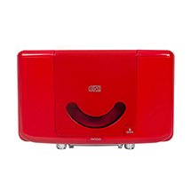 Alternate Image 10 for Corsair Clock Radio/CD Player with Bluetooth - Red