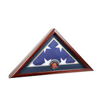 Alternate Image 2 for Military Service Branches US Flag Frame