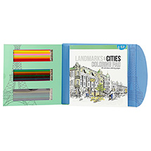 Alternate Image 1 for Landmarks & Cities Coloring Kit