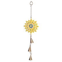 Alternate Image 1 for Sun & Moon Handcrafted Hanging Bells
