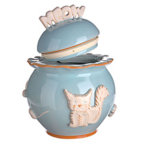 Alternate Image 1 for Meow Cat Treat Jar