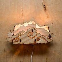 Product Image for Cloud Shaped Wall and Table Lamp