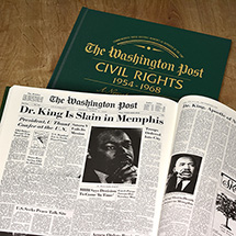 Alternate Image 2 for Personalized Civil Rights Newspaper History Book