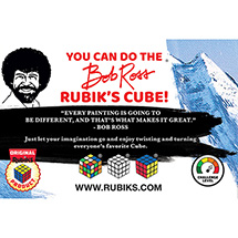 Alternate Image 2 for Bob Ross Rubik's Cube