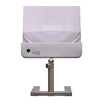 Alternate Image 1 for Cordless Full-Page Magnifier LED Table-Top Lamp