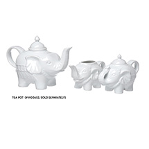 Alternate Image 1 for Elephant Tea Service - Sugar & Creamer Set