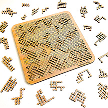 Product Image for Wood Aztec Labyrinth Puzzle