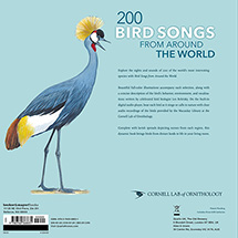 Alternate Image 3 for 200 Bird Songs from Around the World (Hardcover)