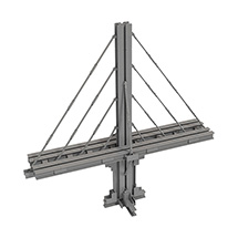 Alternate Image 1 for Cable Bridge Building Kit