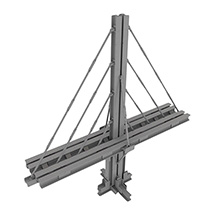 Alternate Image 2 for Cable Bridge Building Kit
