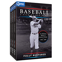 Product Image for Baseball: A Film By Ken Burns Fully Restored in High Definition (includes The Tenth Inning) DVD & Blu-ray