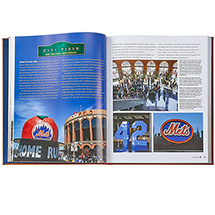 Alternate Image 4 for Personalized Leatherbound Ballparks Past and Present (Hardcover)