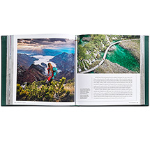 Alternate Image 4 for Personalized Leatherbound 100 Hikes of a Lifetime Book (Hardcover)