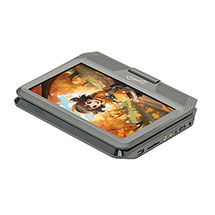 Alternate Image 6 for Portable DVD Player with digital TV, USB, SD Inputs & Swivel Display