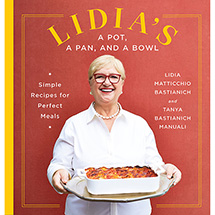 Lidia’s a Pot, a Pan and a Bowl (Hardcover)