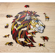 Product Image for Animal Puzzle with Shaped Pieces